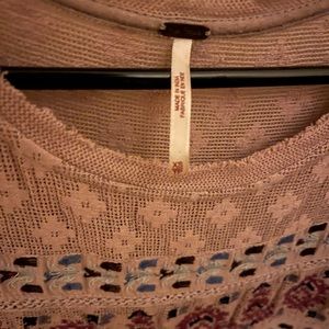 Tank top free people XS runs bigger